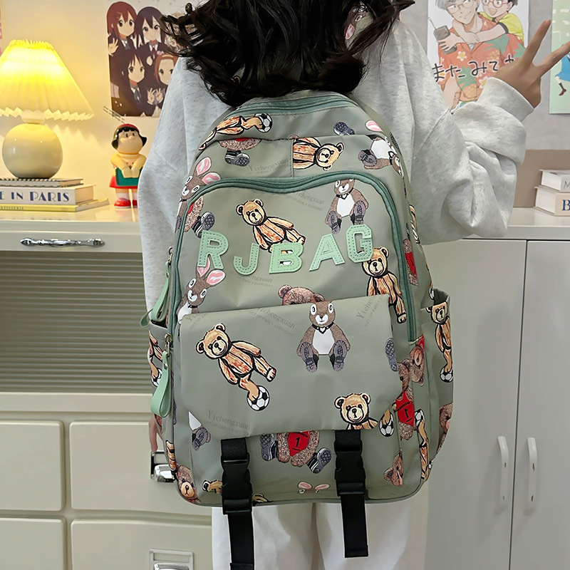 Mochila escolar para mujer, estudiante de secundaria coreana súper linda, estudiante universitario, reducción de la carga, mochila de protección de la columna, mochila de viaje por computadora de gran capacidad, hombre