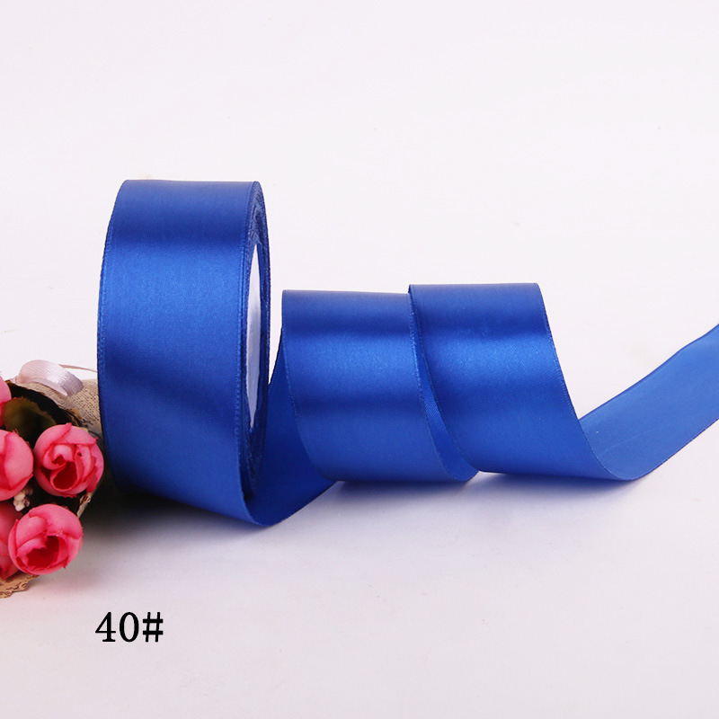 4cm cintas flores ramo de flores rosas correa de decoración mano DIY cuerda trenzada cinta de regalo cinta cinta cinta de seda de color sólido