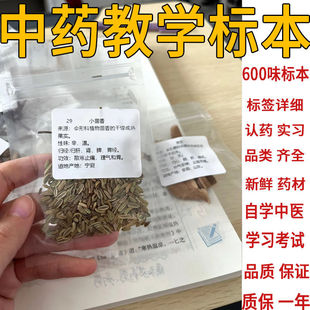 Chinese Herbal Medicine Specimens 600 Medicinal Materials Pharmacist Examination Taste Meridian Teaching Instrument Drug Identification