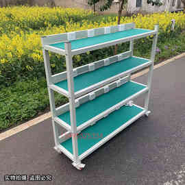 ✅防静电货架老化架测试架多层插排电源多功能货架移动置物架周转