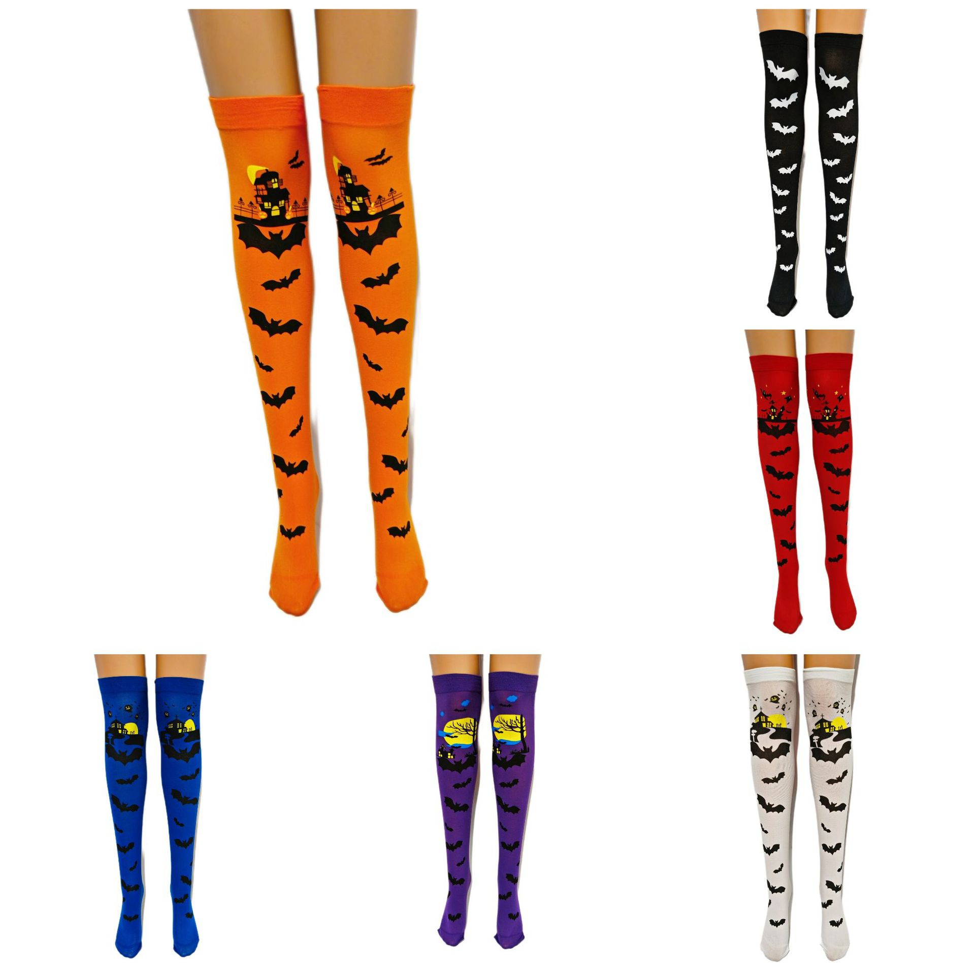 Halloween Cosplay Stockings Color 5