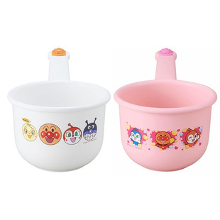 Japan imported OSK bread Superman children baby bathing ladle cute pattern bacteria girl