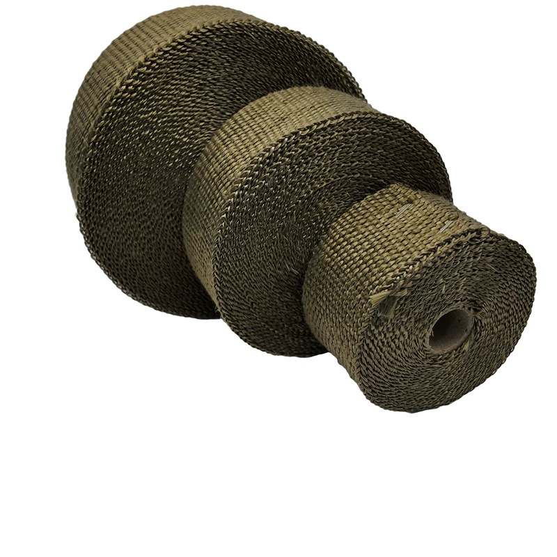 Трансграничный специально для черного бананового ремни модифицированный автомобильный мотоцикл выхлопная труба теплоизоляционная анти-глажение базальтовый стекловолоконный ремень