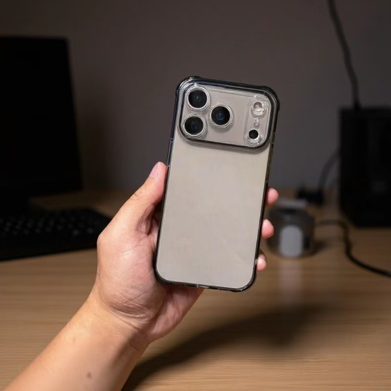 透明加厚适用iphone17promax手机壳苹果16e/17pro软壳17air简约17|undefined