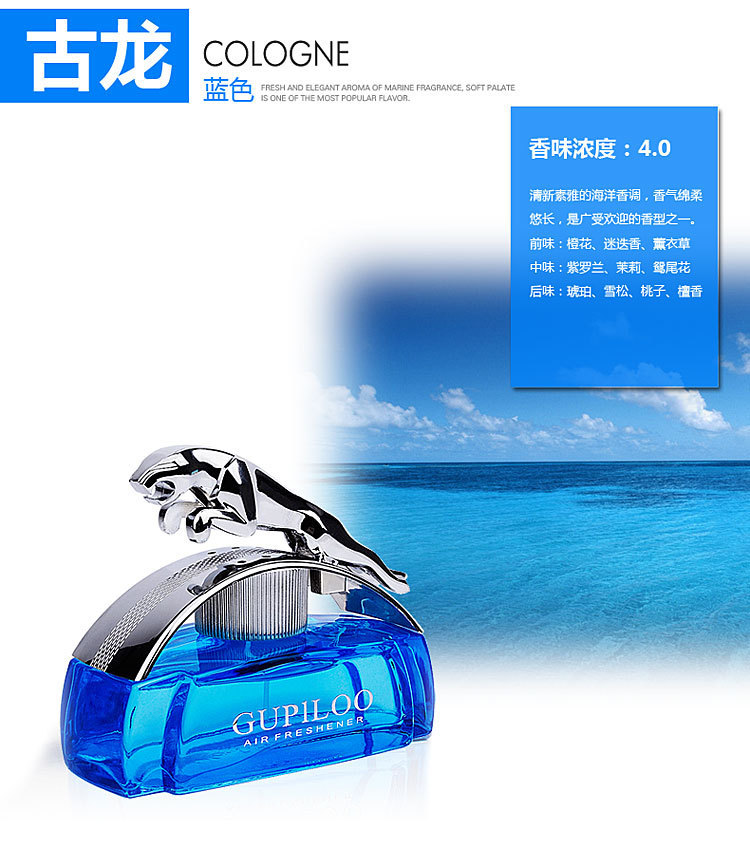 New Leopard Car Perfume Seat, Car Interior Decoration