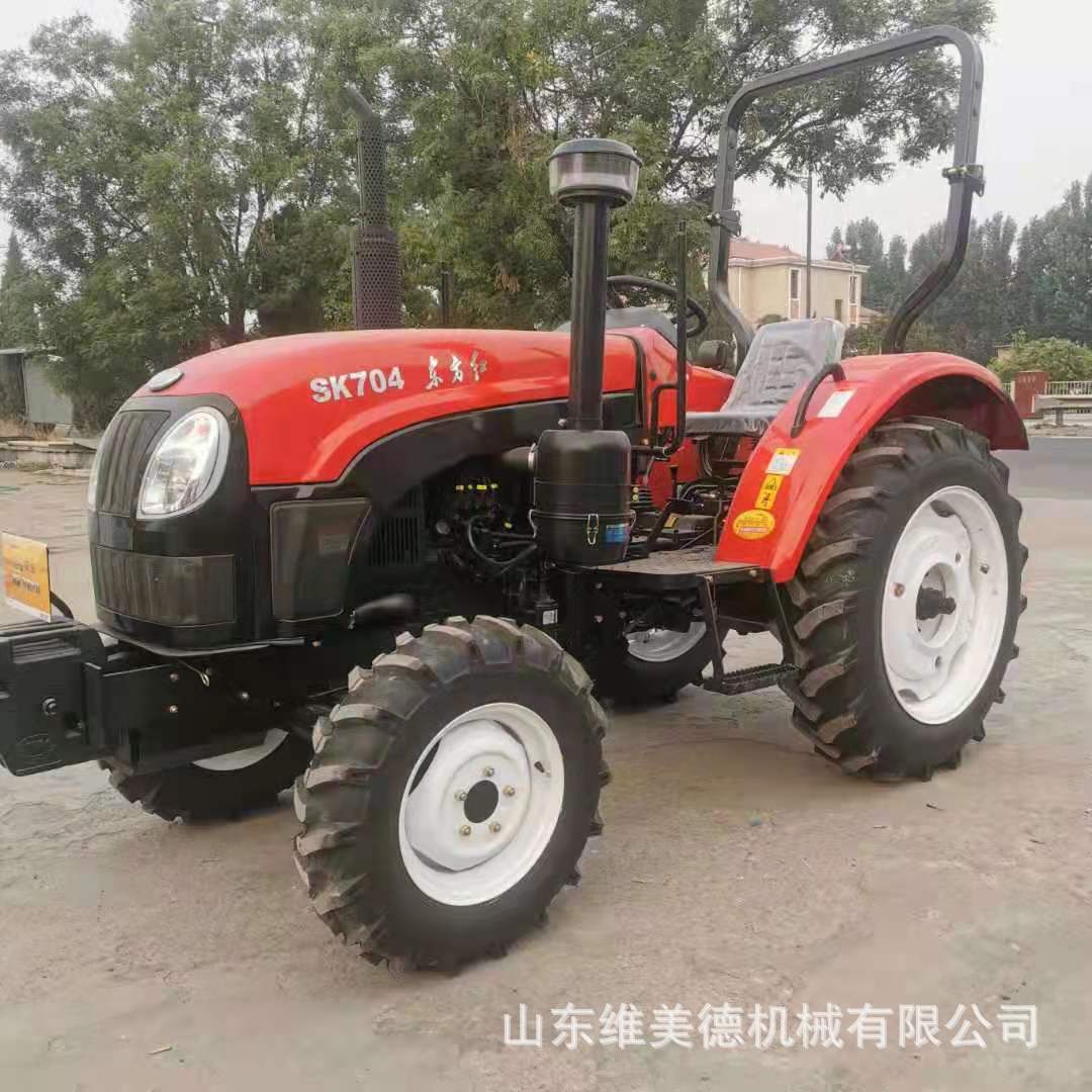 东方红704农用四轮拖拉机 四驱多用途拖拉机 强压多路阀