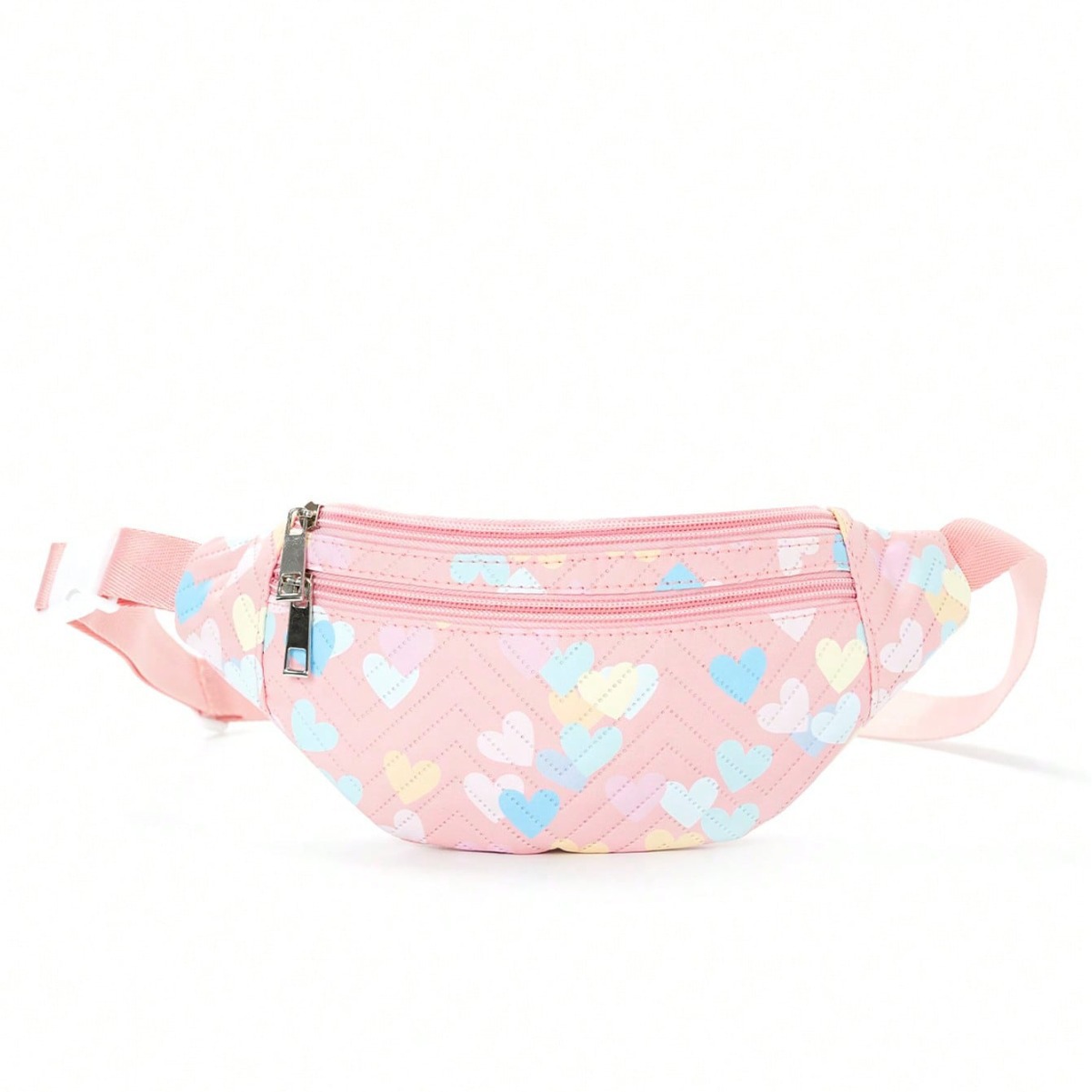 Gesteppte Umhängetasche Für Kinder Gemusterte Brusttasche_voghion.com