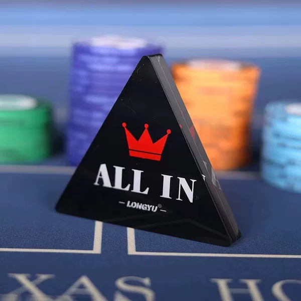 Texas Hold'em Dealer Position Card Presser Dealer Poker Position Card Button Texas Hold'em Accessories