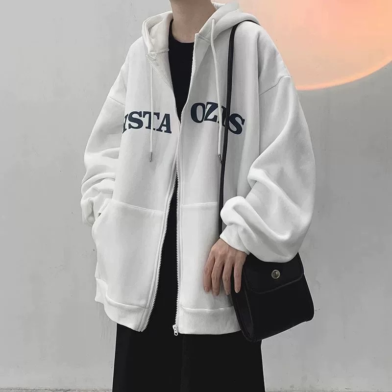 拉链有帽卫衣