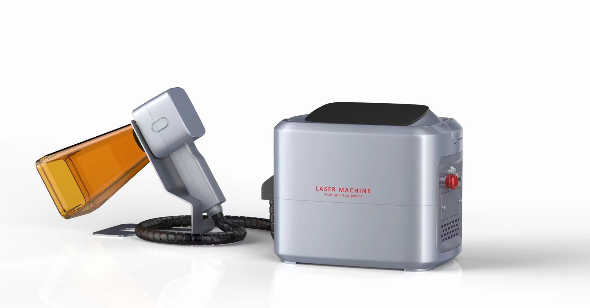 制药机械外壳各种产品包装打标无需电源线 支持无线远程控制打码