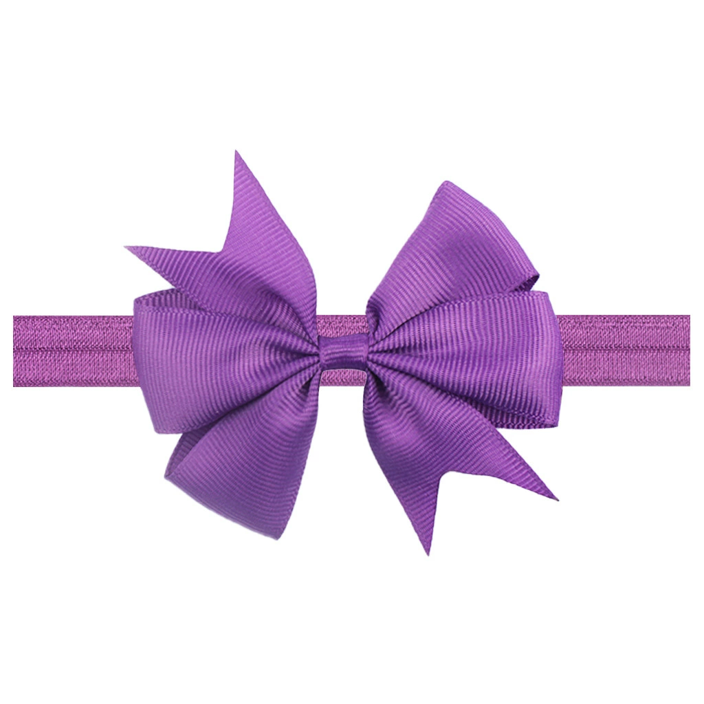 Children's headband, thin hair accessory with bow, European style