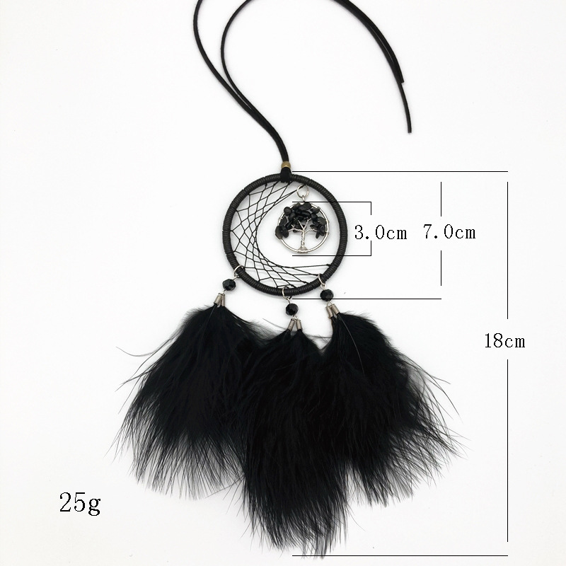 Dream Catcher Feather Car Pendant