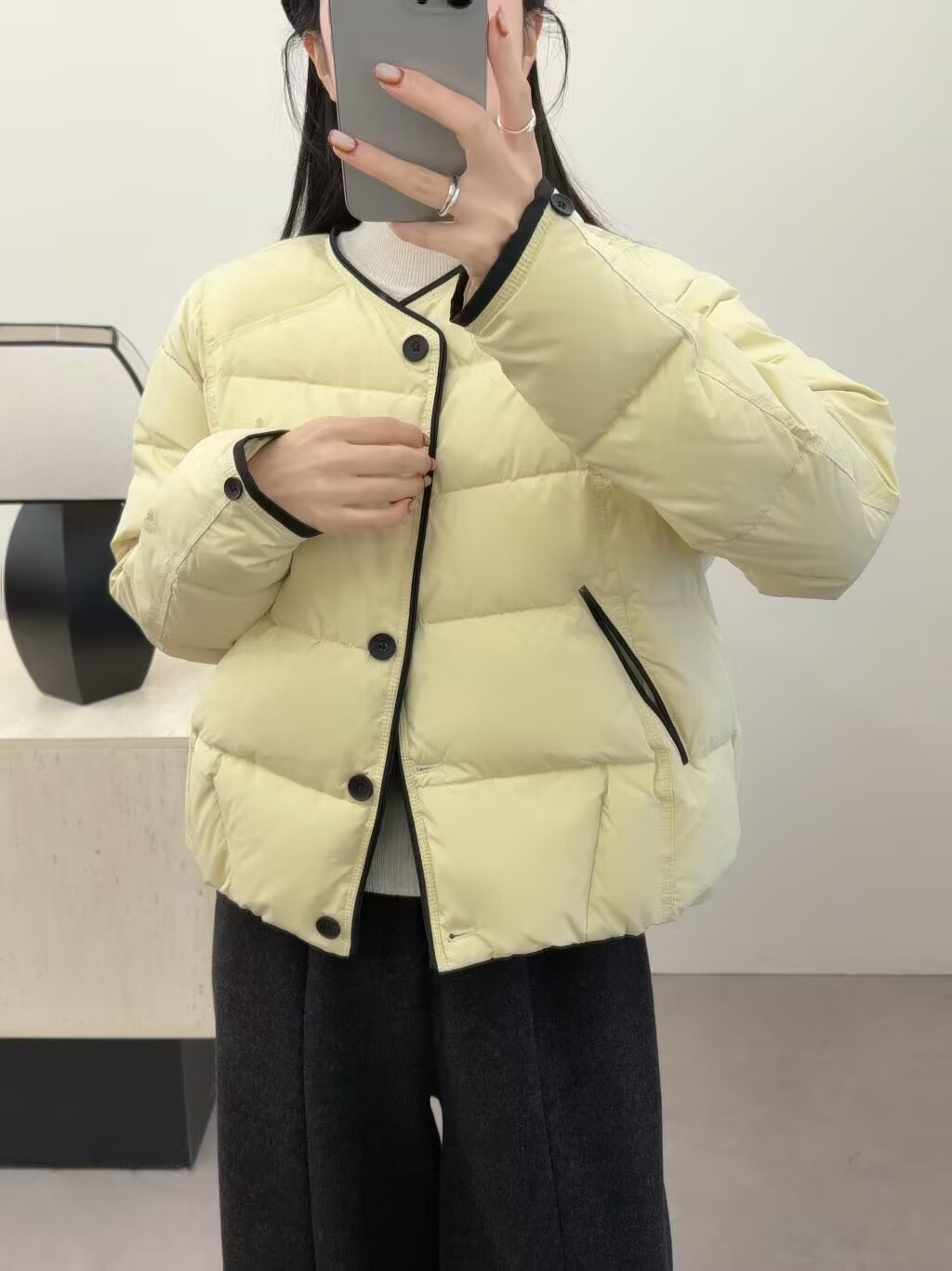 노란색