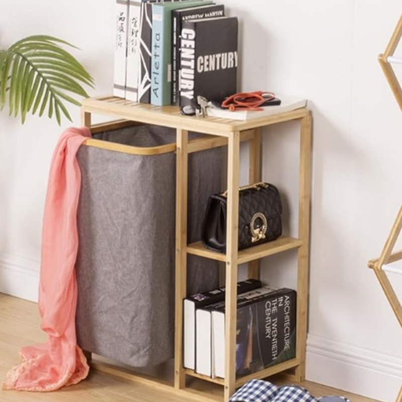 Estante de almacenamiento doméstico tela estante de almacenamiento multifuncional cesto de almacenamiento dormitorio sala de estar almacenamiento de extracción estante de ropa doméstica