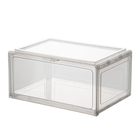 Doorway shoe cabinet household simple shoe rack multi-layer space-saving folding shoe box storage box plastic shoe storage artifact