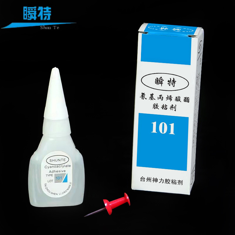 廠家批發瞬特101鞋膠零件用瞬間膠家具陶瓷8g適用電子元件