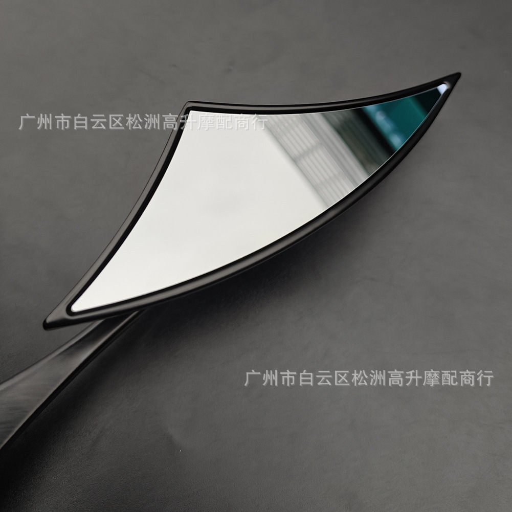 Motorcycle Rearview Mirror Mirror modified Sports Car Rearview mirror triangle Harley retro modified off-road rearview mirror