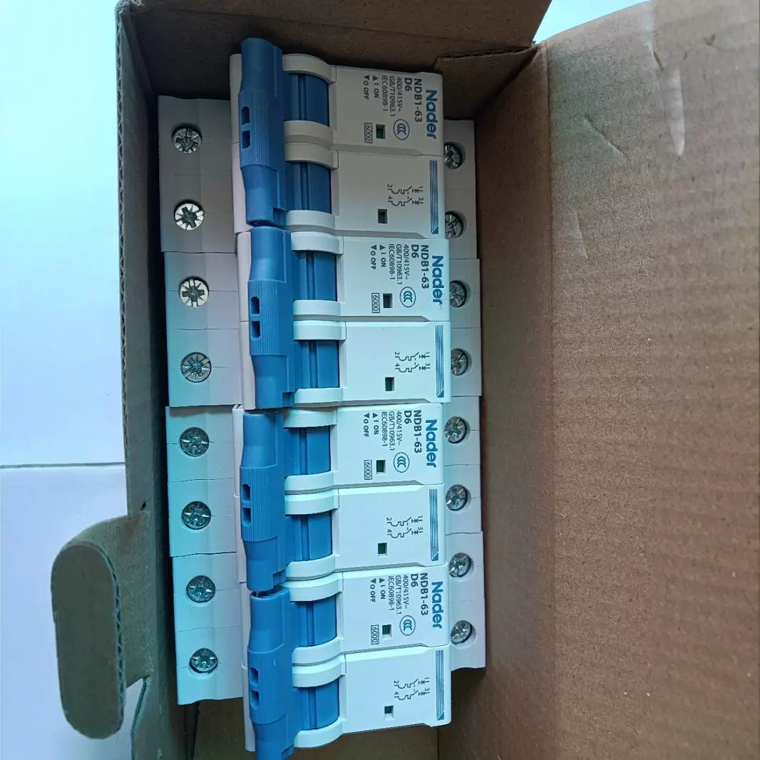 Новый оригинальный миниатюрный автоматический выключатель NDB1-63 2PD6A