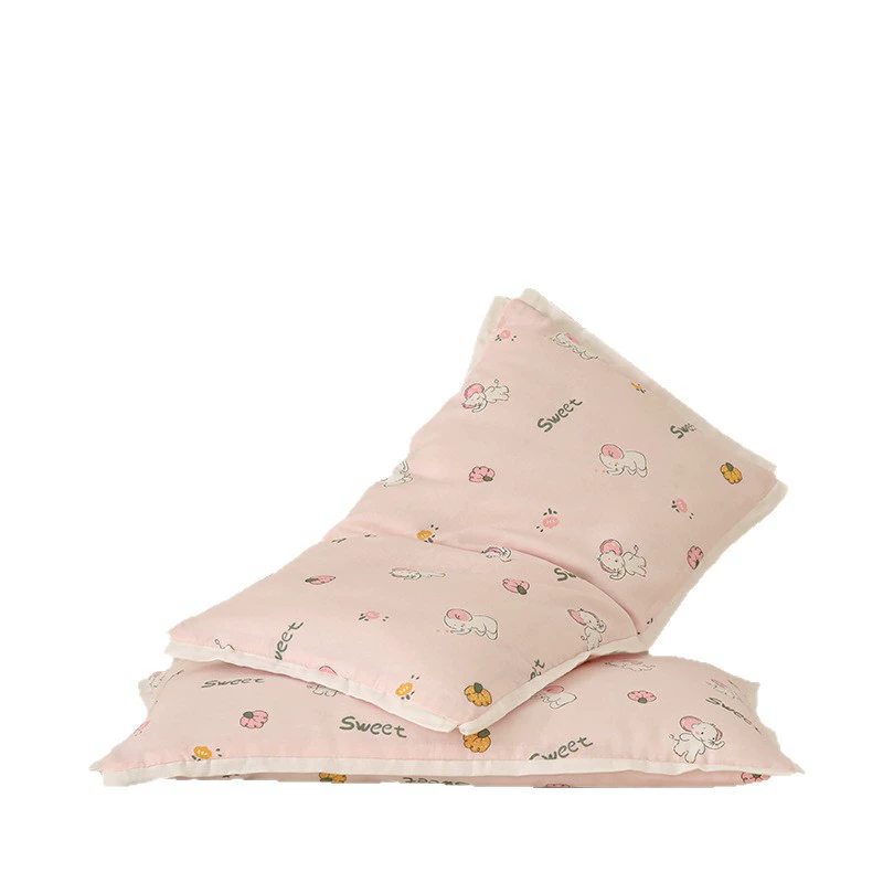 Хлопковая детская подушка с поддержкой шеи
