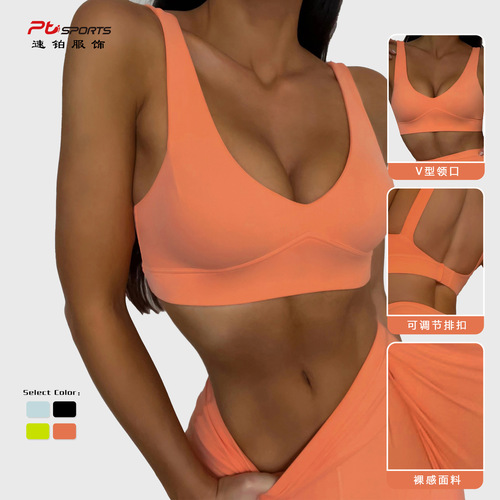 European and American Yoga Seamless Buckle Tight Removable Sports Bra High Waist Hip Lifting Sports Shorts Yoga Suit