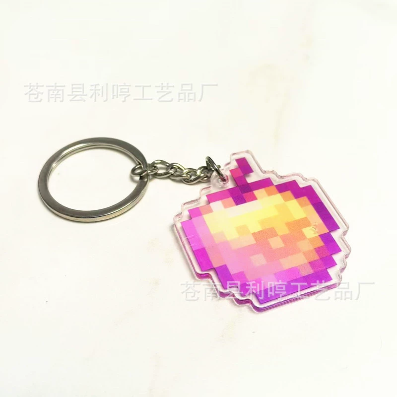 Cartoon acrylic keychain, backpack accessory
