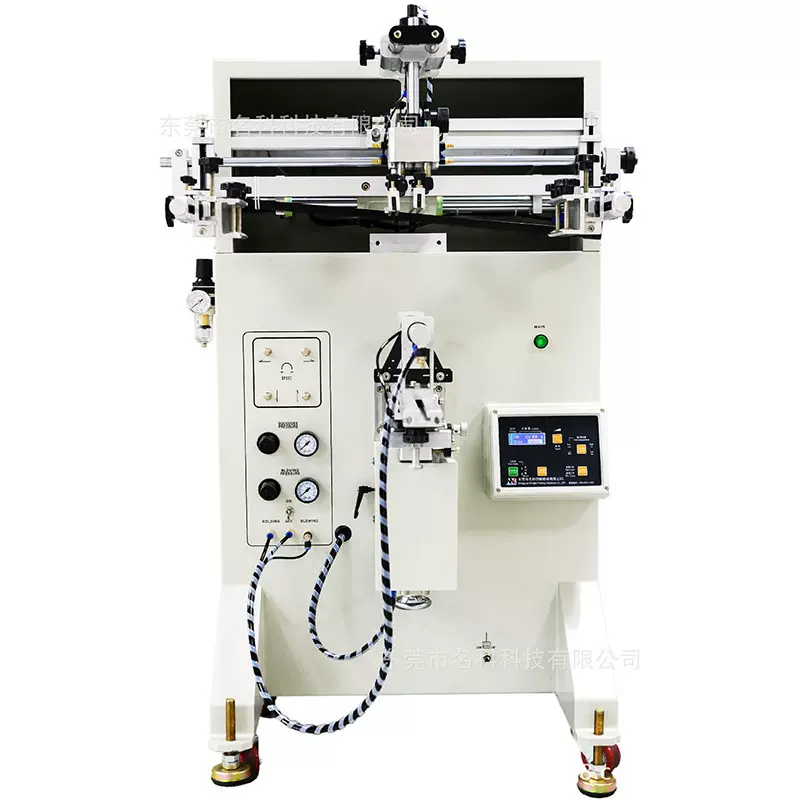 供应300A曲面丝印机硅胶手环商标玻璃瓶印刷机化妆品瓶子