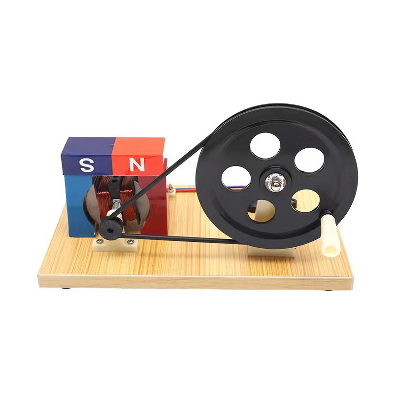 24019  手摇交直流发电机  交直流发电机  中学物理教学仪器