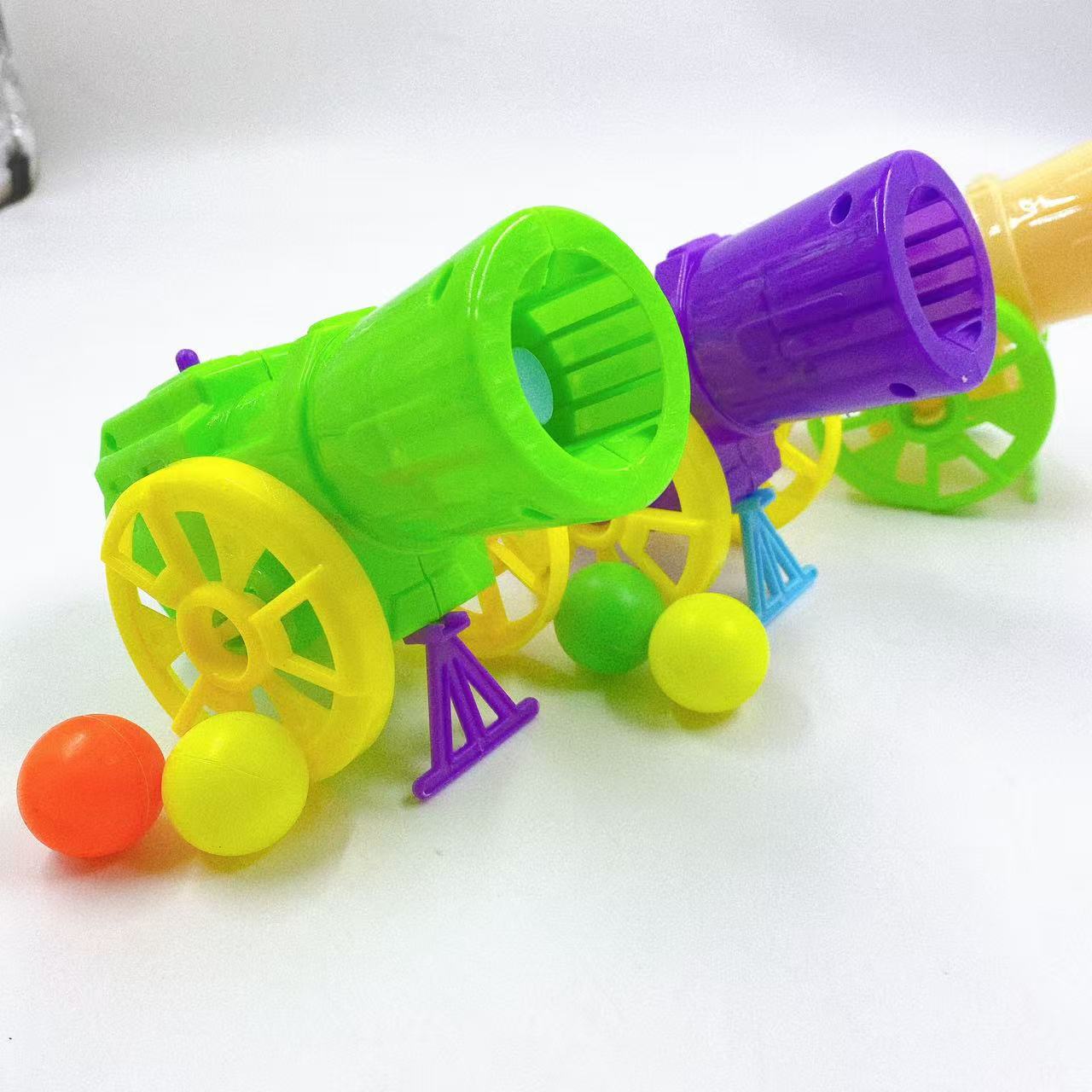 Juguetes infantiles lanzan cañones modelo creativo diy catapulta carro estand 2 yuan tienda por departamentos al por mayor