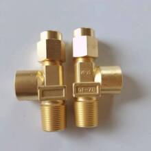 创欣呼吸器阀门水阀氧气瓶阀QF-7B,QF-2D压缩气体氧气专用