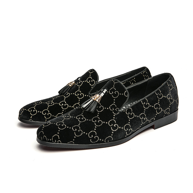 Trend shoes all-season English style, casual big slip-ons, 2022, plus size, Korean style 5