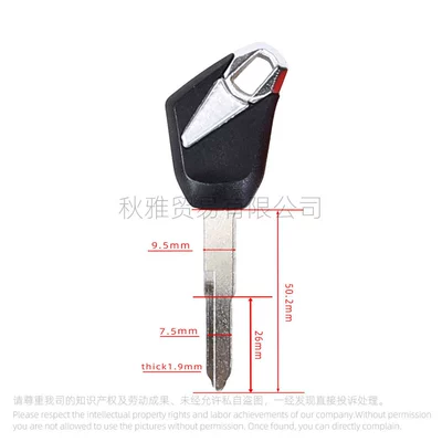 Z800 Z1000 key — Motorcycle Key