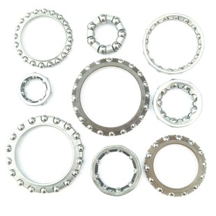 Mountain Bike Bike Road Bike Folding Bike Front and Rear Flower Drum Central Axle Ball Rack Bowl Set Axle Rack Bead Rack Ball Steel Ball