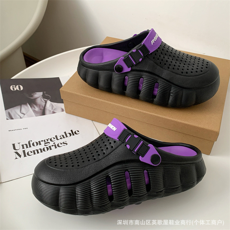 EVA men's summer outdoor thick-soled non-slip breathable sandals, bear-head beach sports sandals for men EVA men's summer outdoor thick-soled non-slip breathable sandals, bear-head beach sports sandals for men