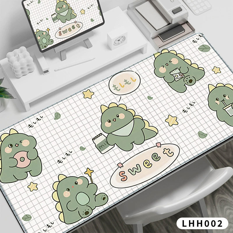 Ins風テーブルマット少女かわいい革の食事マット寮の学生マウスパッド|undefined