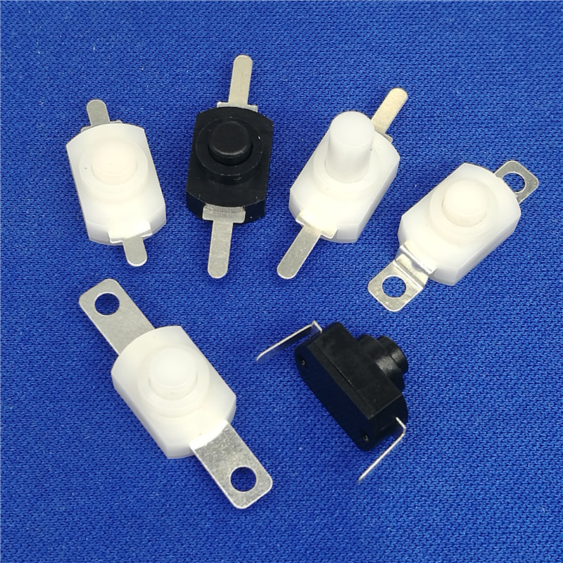 供应手电筒按钮开关12*8/YT-1208/1288自锁吸鼻器美容仪专用开关