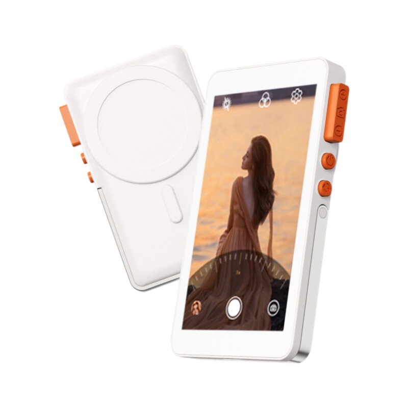 携帯電話背面磁気自撮りディスプレイスクリーンプロジェクターAndroid Apple iPhone16 Huawei専用ライブブロードキャストモニタリング|undefined