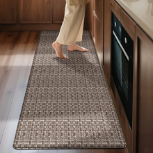欧美地垫家用厨房防水防油地毯慢回弹加厚长条防滑地毯来图定制
