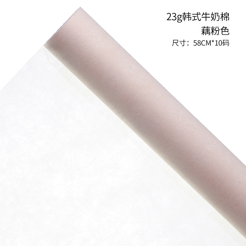 Papel de regalo de flores Papel de pera Papel de algodón Papel perlado Ramo de papel de regalo de flores Papel de embalaje de flores Pastel de hornear Papel de forro al por mayor