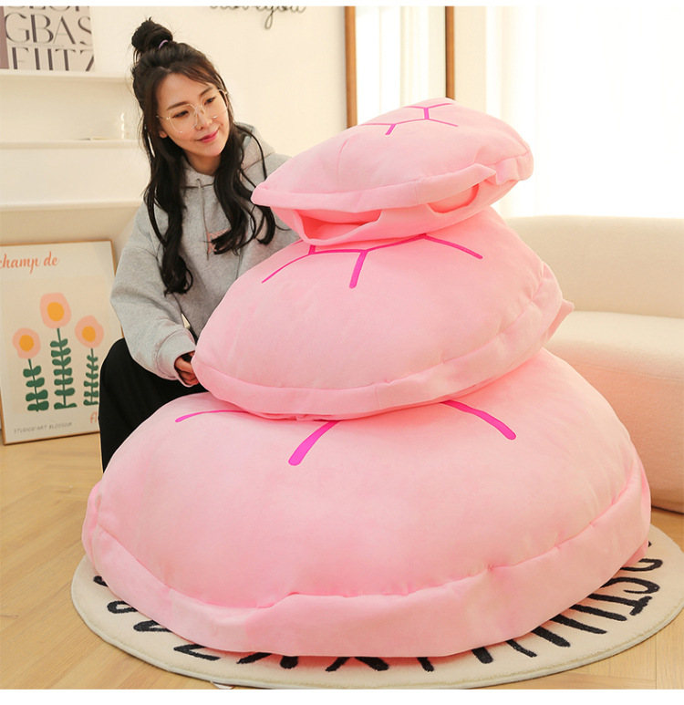 Zhao Lusi's Same Style Turtle Shell Wearable Clothing Plush Toy Oversized Turtle Shell Pillow Doll Plushie