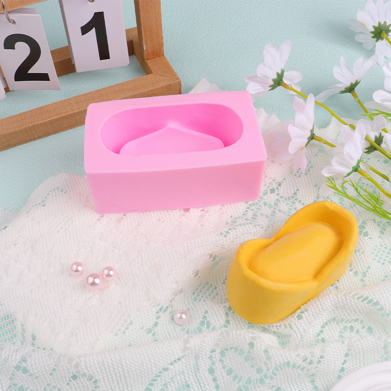 Zhaocai Jinbao oro diez mil dos pasteles de arroz molde de silicona molde de flores molde de masa Yuanbao decoración de pastel de chocolate