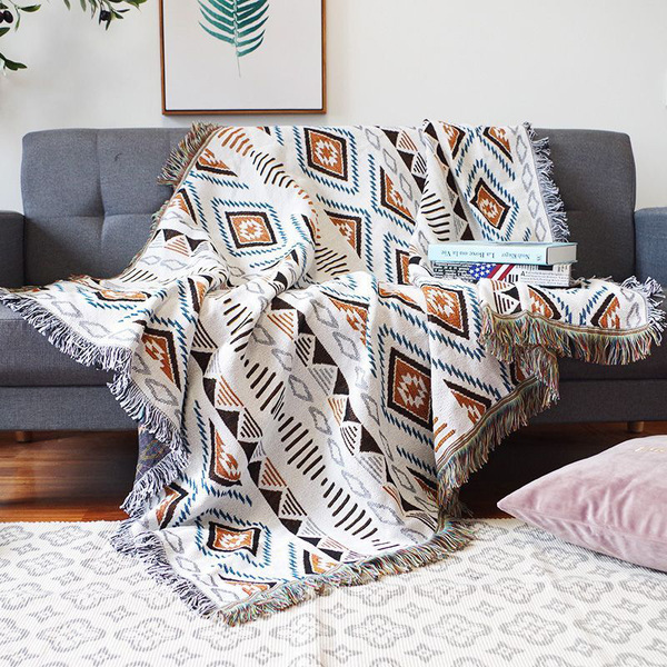Ethnic sofa for double