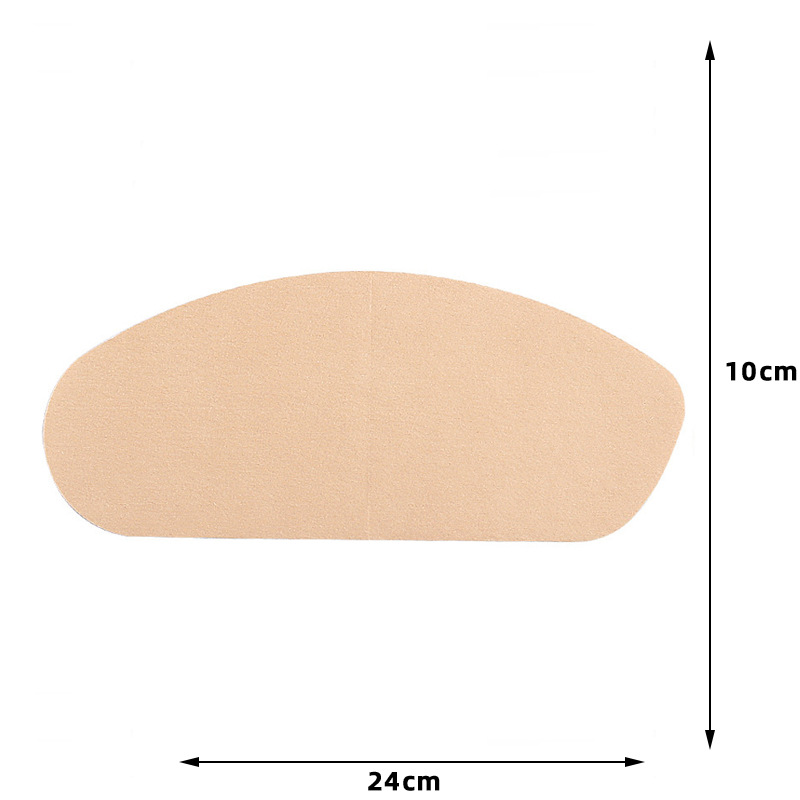 Paño elástico transfronterizo en forma de V, parche para el muslo, aislamiento invisible del sudor, prevención de la fricción, leggings, área de presión lenta, parche para el muslo multiusos