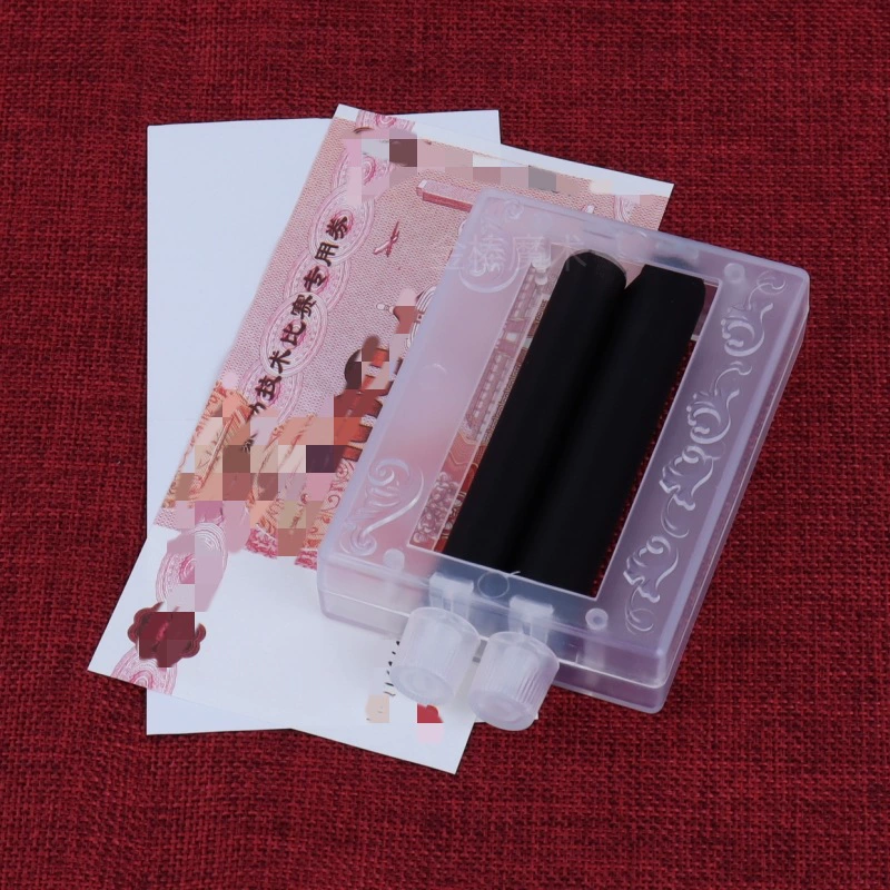Money Printing Magic Prop, Mini Handheld Bill Copier, Transparent, 11.5×7.2×2.4 cm