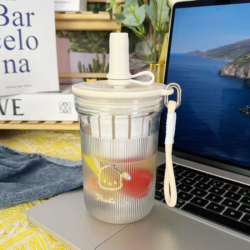 Nuevas tazas de agua, tazas de café para estudiantes, nuevos tipos de separación de té y agua, tazas de oficina de paja portátiles para estudiantes