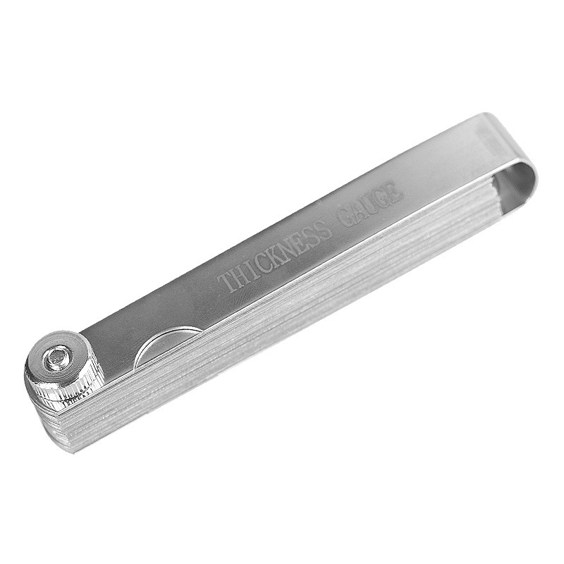 クロスボーダー・ユンベイ 32枚組 厚さ測定器 コンビネーションゲージ ギャップゲージ 0.04-0.88mm メートル法・インチ法 真鍮製|undefined