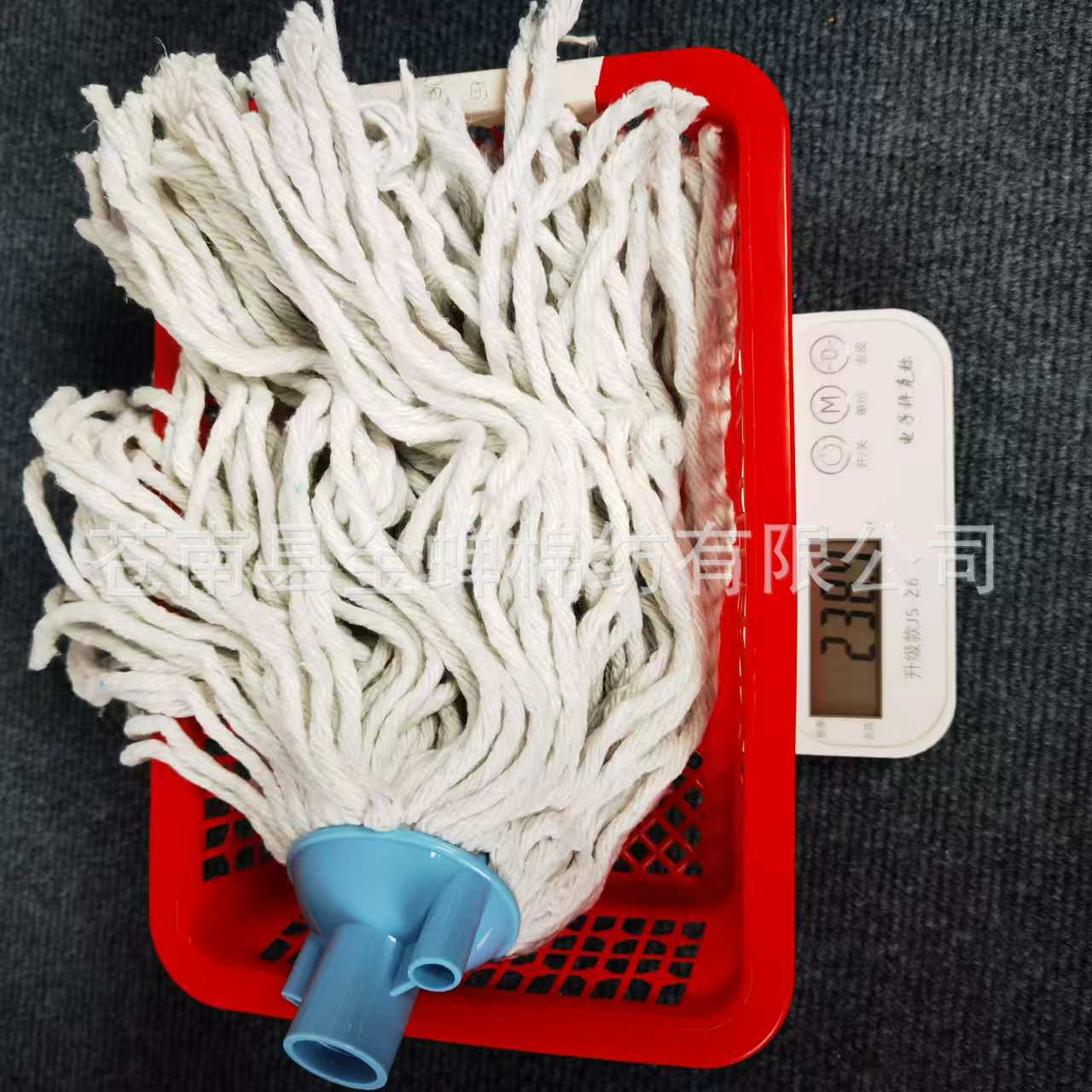 Cabeza de trapeador de algodón de punta redonda pequeña, trapeador antiguo, trapeador de hilo de algodón doméstico, cabezal de reemplazo, trapeador de cera, fabricante de limpieza