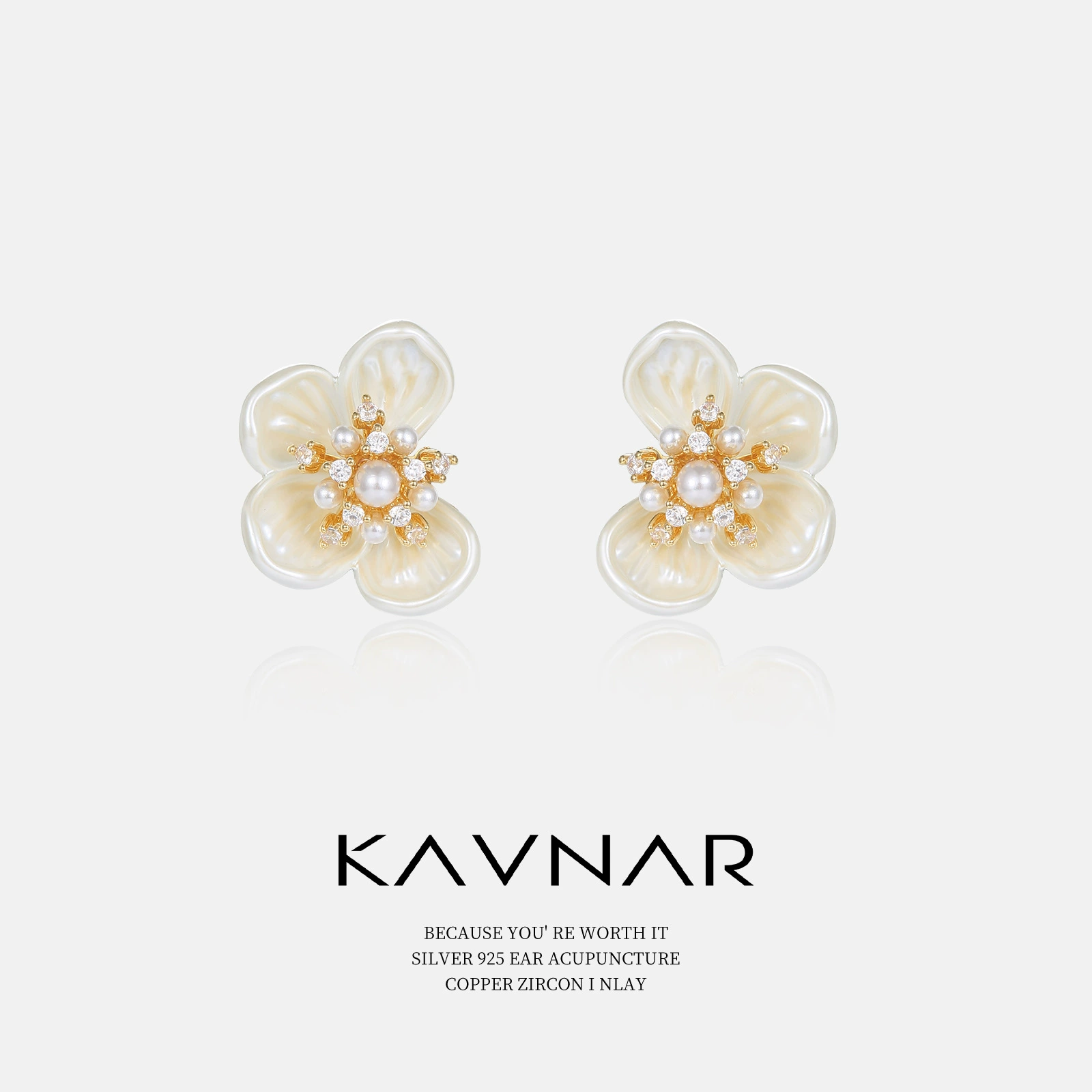 Серьги, модные серебряные иглы, стиль Chanel, цветочные
