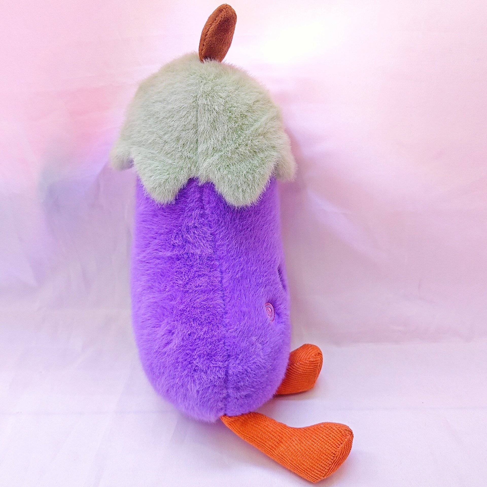 Muñeco de Peluche de Berenjena de 10 Pulgadas Felpa Algodón PP para Niños image 3