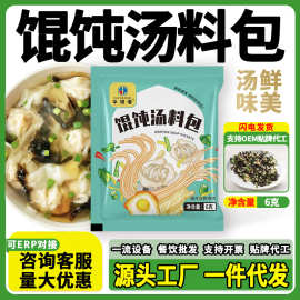 馄饨汤料包高料理云吞水饺虾皮紫菜方便面家用调味品餐饮生鲜米线