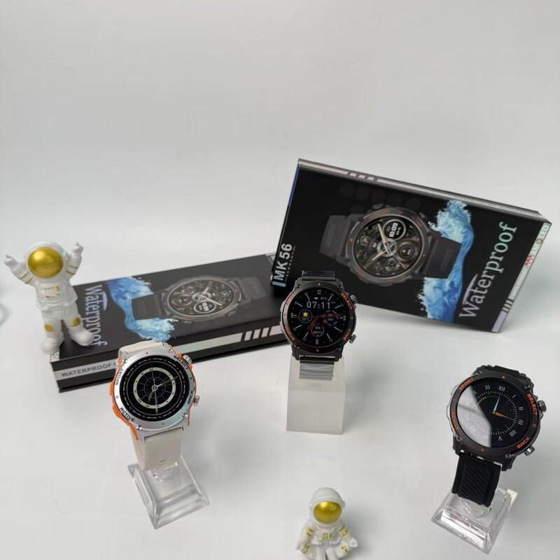 Cross-Border E-Commerce High-Quality Mk56 Smart Watch, Swimming Waterproof, Ip68, Bluetooth Calling, Information Push, Compass Cross-Border E-Commerce High-Quality Mk56 Smart Watch, Swimming Waterproof, Ip68, Bluetooth Calling, Information Push, Compass